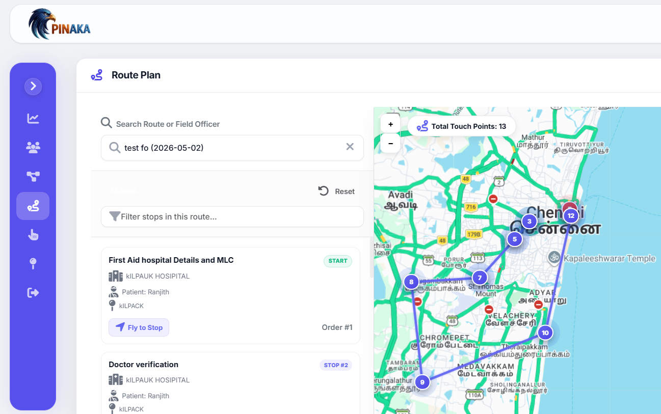 CRM Dashboard Preview Front